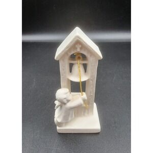 4" GOEBEL‎ Angel Cherub Ringing Church Bell VTG Figurine West Germany Christmas
